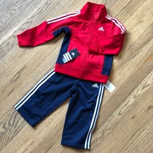 adidas baby boy track suit 24mos NWT